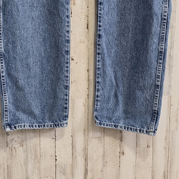 Wrangler Mens Regular Fit Medium Wash Denim Jeans Big Tall Size 44x34 - Picture 2 of 7